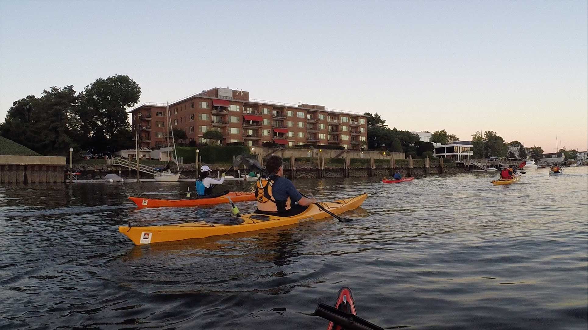 Sea Kayak Connecticut Tours Sunset Tour